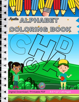 Firatta coloring book / alphabet filling