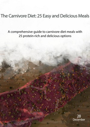 The Carnivore Diet: 25 Easy and Delicious Meals