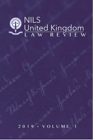 NILS United Kingdom Law Review: 2019 Volume 1