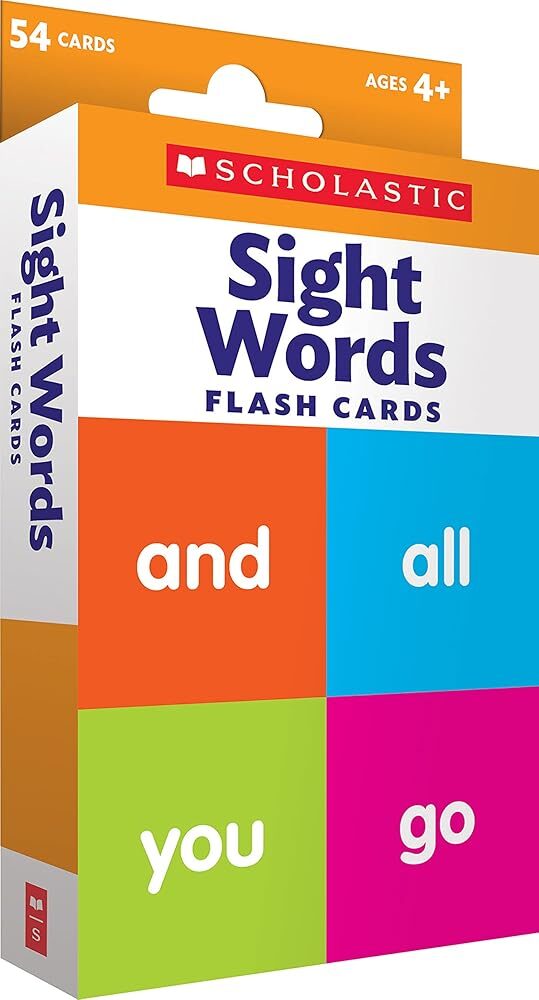 Sight Words Flash Cards 1 Sight Words Flash Cards